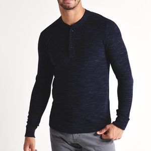 BONOBOS I Merino Wool Henley Slim Fit
